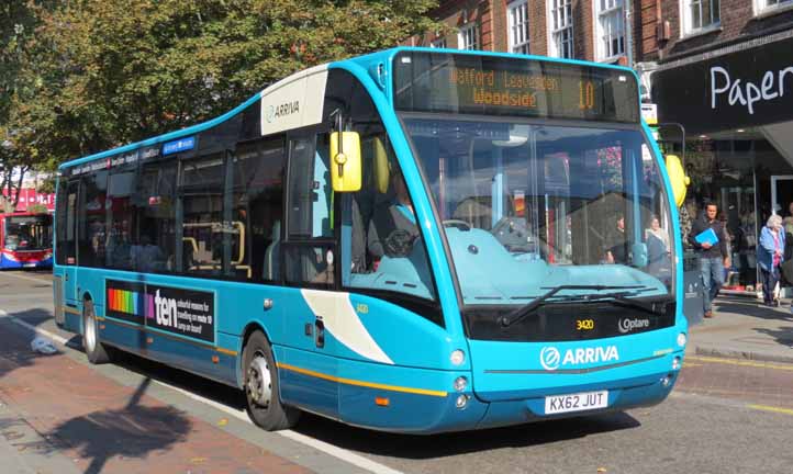 Arriva Shires Optare Versa 3420